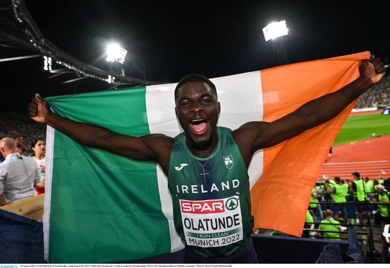 Dundalk home to Ireland's fastest man as  Israel Olatunde excels in Munich