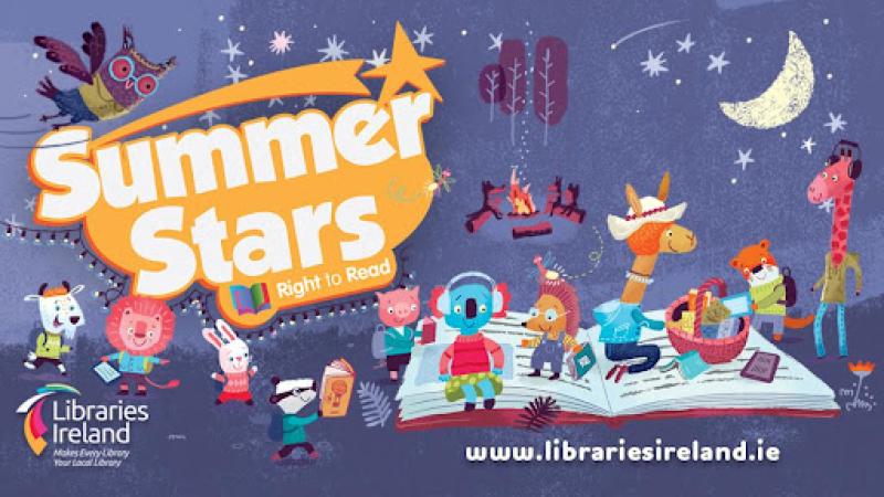 Closing ceremonies  for Louth Libraries 'The Summer Stars Reading Adventure' initiative 