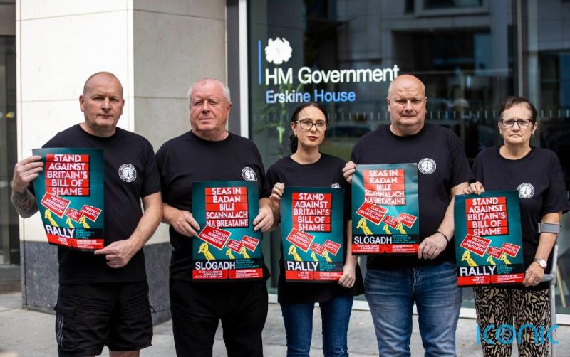 Further protests to take place in NI against Government's controversial handling of Legacy Bill