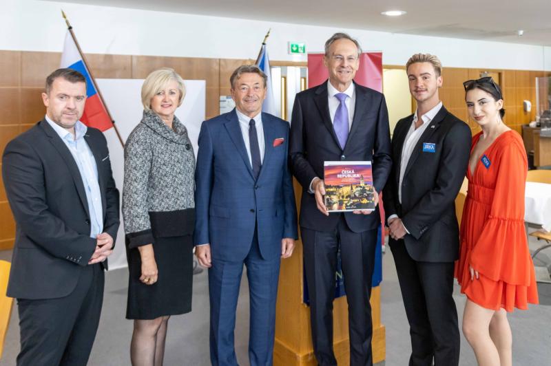 Czech ambassador visits Dundalk IT