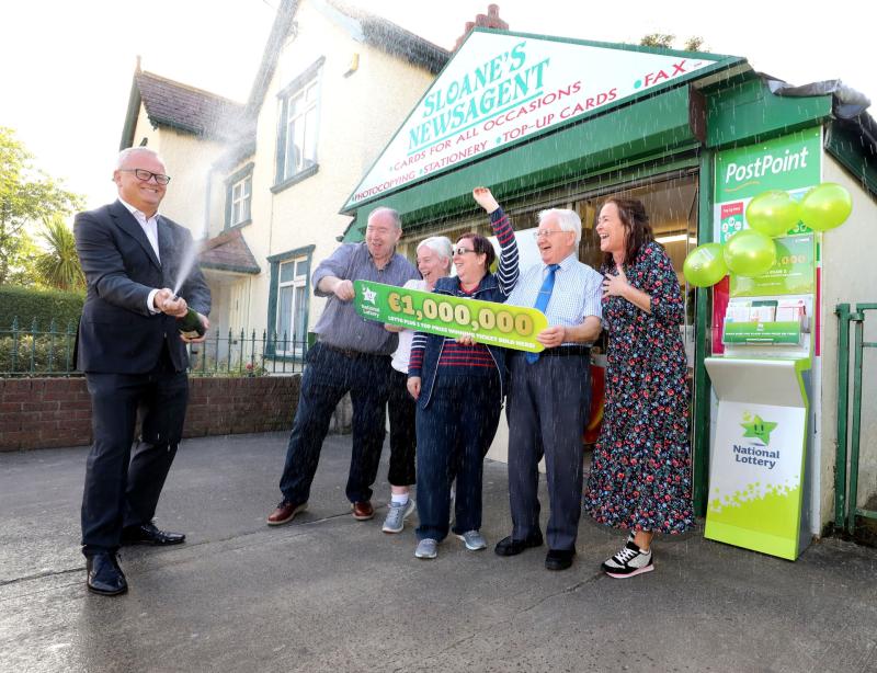 Celebrations in Dundalk as local shop revealed as location of €1 million Lotto win