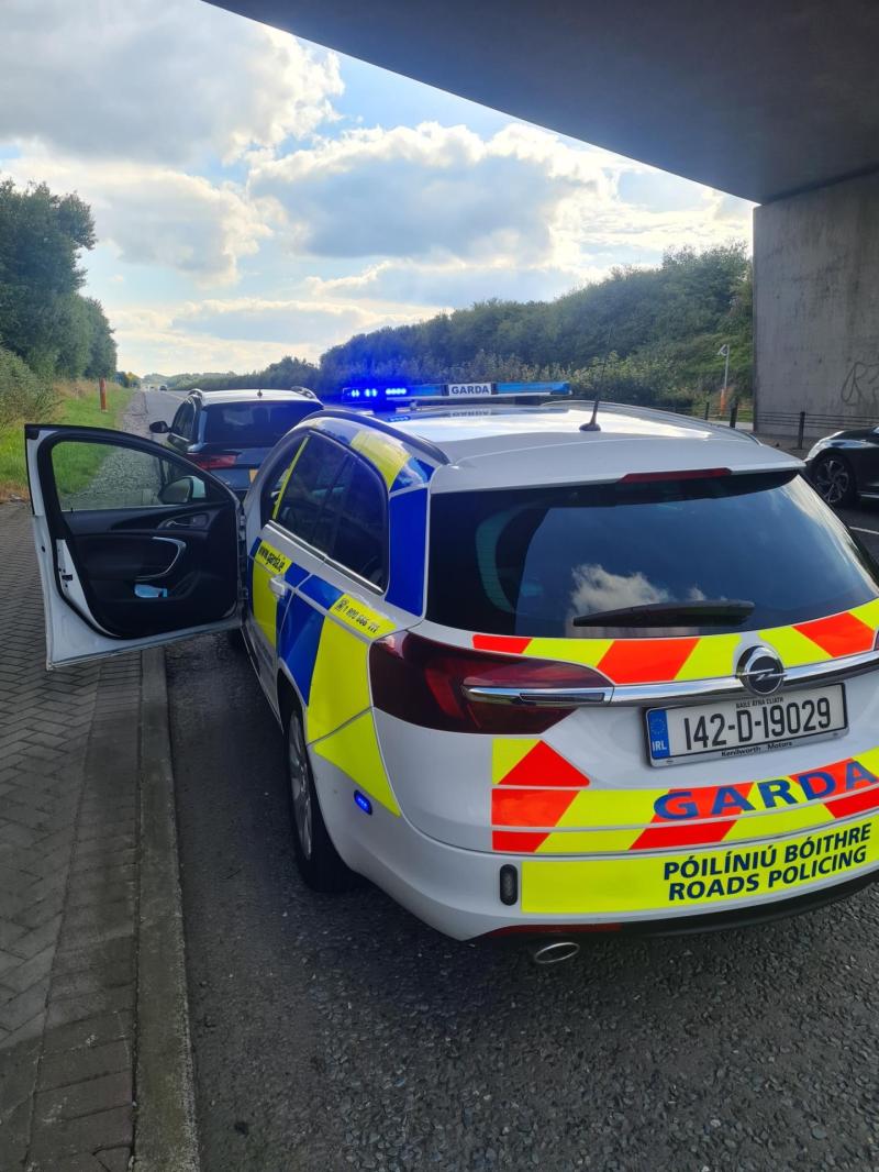 Dundalk gardai clock car travelling at 167km/h