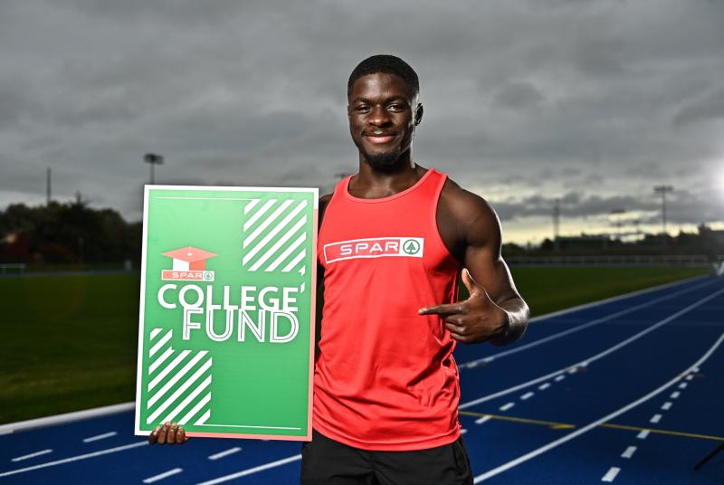 Dundalk sprinter Israel Olatunde launches SPAR College Fund