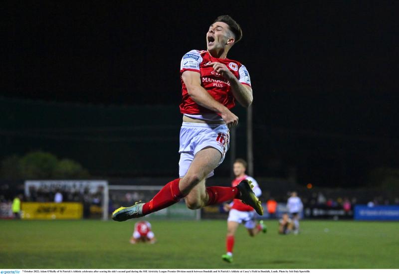 Adam O'Reilly St Pats vs Dundalk 
