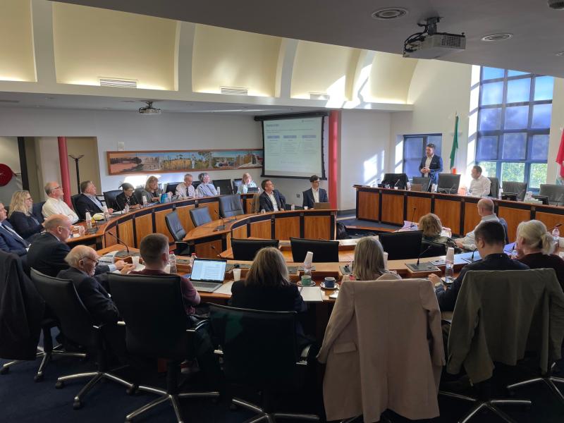 DBEC Political Advisory Group welcomed to County Hall Dundalk