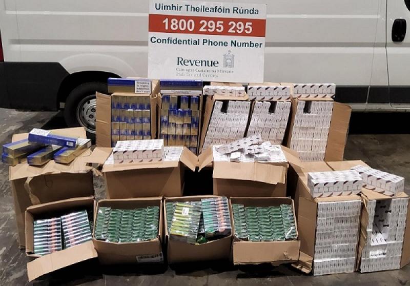 Revenue seize cigarettes, tobacco and cash in Louth