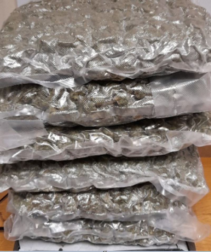 Drugs worth €61,000 seized in Louth in joint Garda Síochána and Revenue Operation