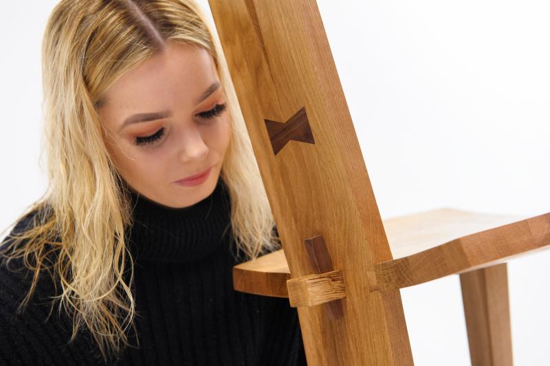 Unique chair by emerging Louth designer featured in National Museum exhibition