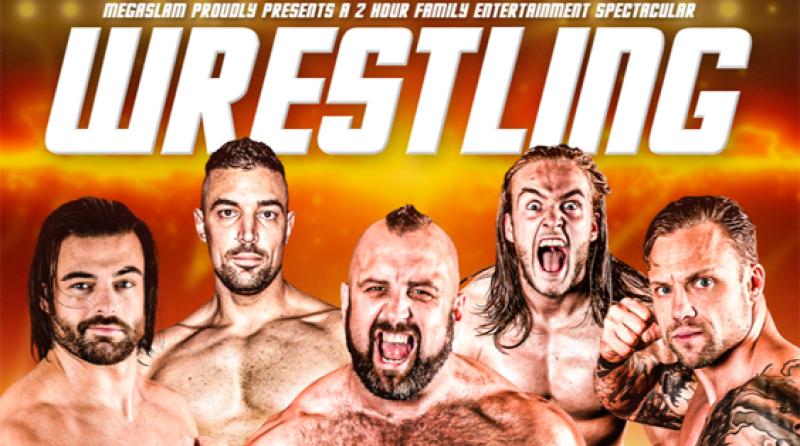  Family show ‘Mega slam Wrestling’ is coming to Dundalk's An Táin Arts Centre