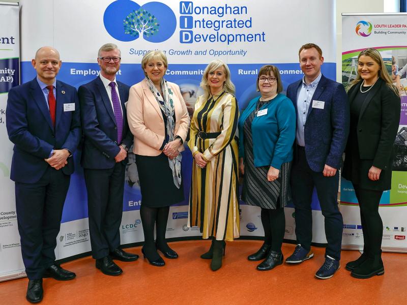 Minister Heather Humphreys launches the Social Enterprise Policy Bank alongside Louth Local Development