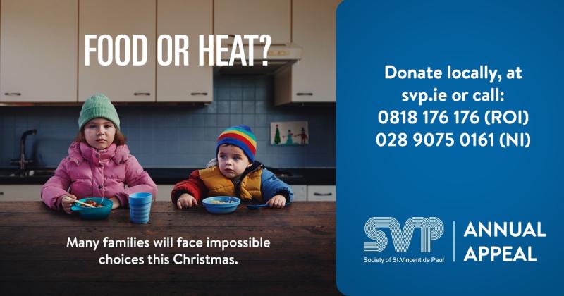 St Vincent De Paul Dundalk makes annual Christmas appeal