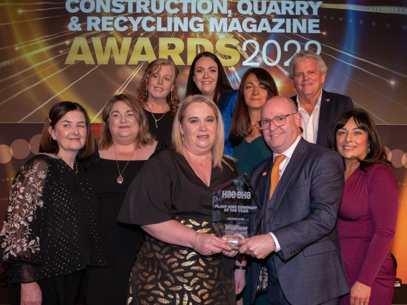 Dromad Hire named Irish plant hire Company Of The Year 2022