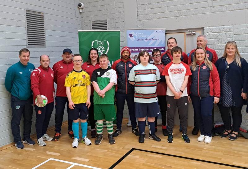 Futsal fun for Dundalk's  Warrior Wolves 