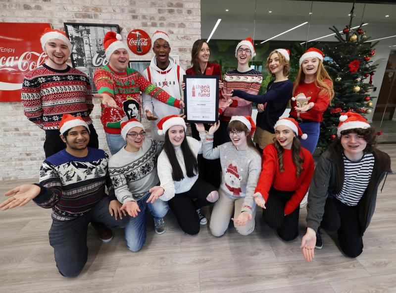 Louth youth-orientated organisation receives &euro;10K from Coca-Cola Thank You Fund
