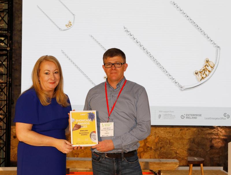 Louth winner of Best Jewellery Product award at Showcase 2023