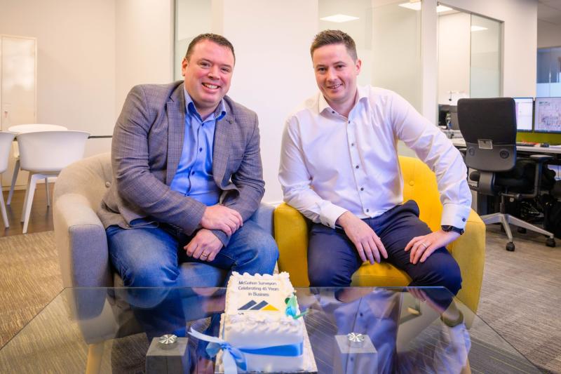 McGahon Surveyors celebrate 45 years in business in Dundalk