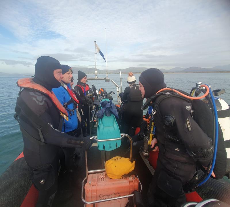 Dundalk Sub Aqua Club take to the water for first dive of the year 