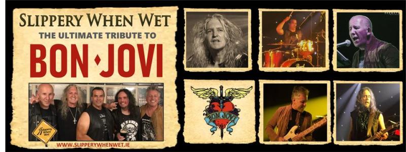 Bon Jovi tribute act "Slippery When Wet" coming to Spirit Store in Dundalk