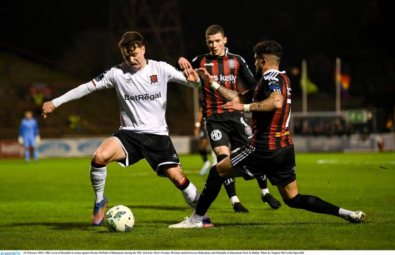late strike not enough as Dundalk lose out away to Bohemians 