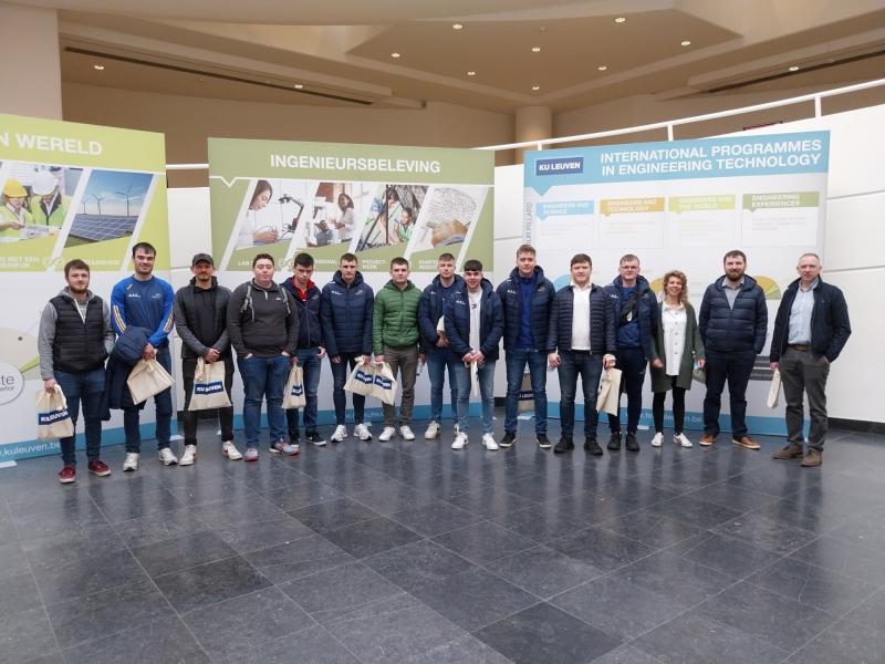 Dundalk IT students experience the exciting future of engineering in Belgium