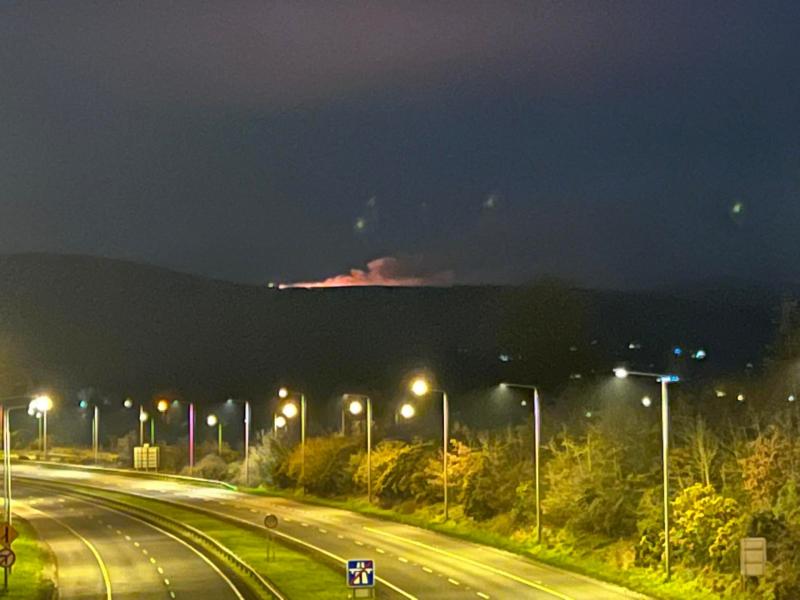 Fire on Cooley mountains in north Louth 'probably was deliberate'