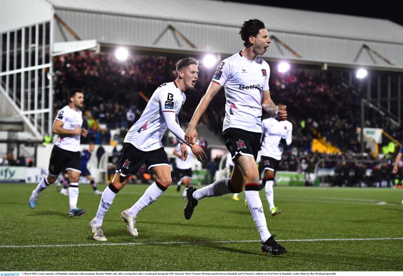 Dundalk victorious over St Patrick's Athletic gaining first win of season