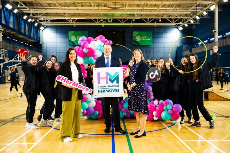 Sport Ireland unveils “Her Moves” Campaign for Teenage Girls on International Women’s Day