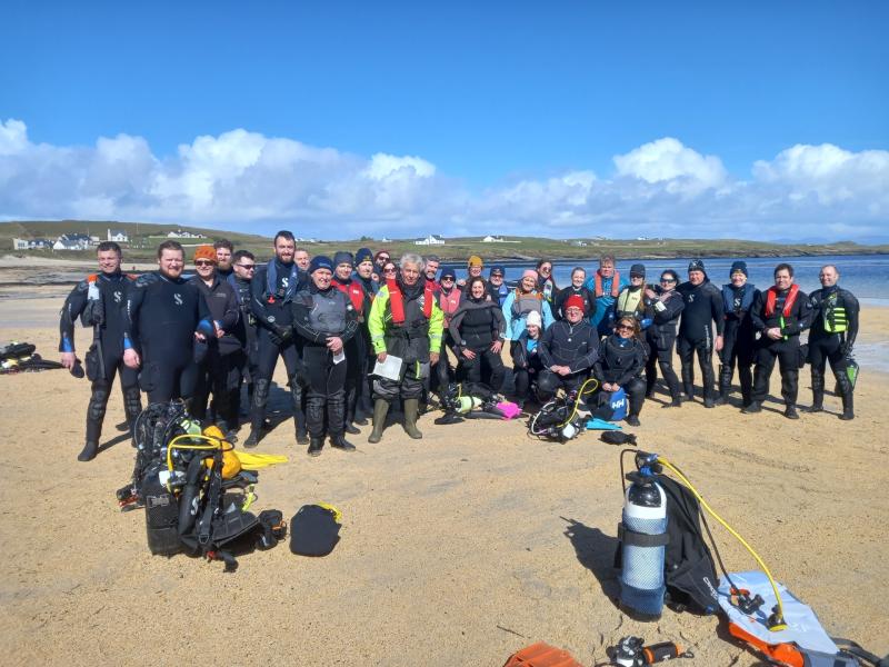 First dive for Dundalk Sub Aqua Club trainees 