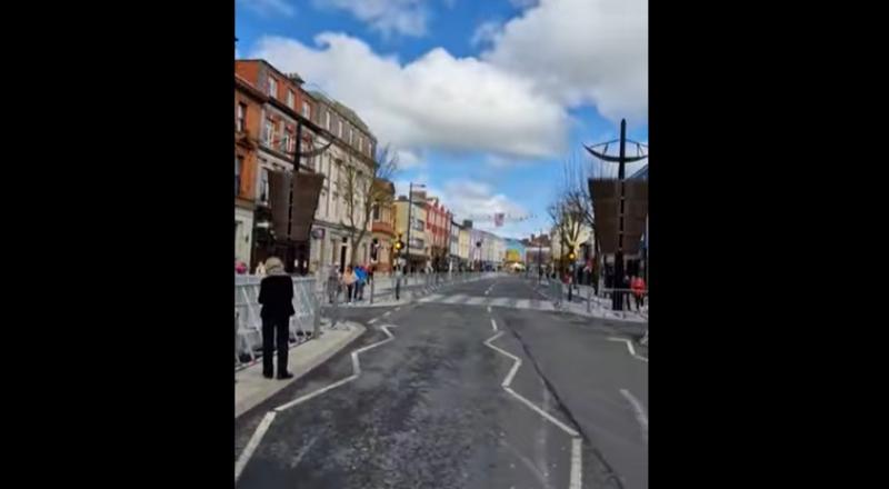 Video: What Joe will see when arrives in Dundalk