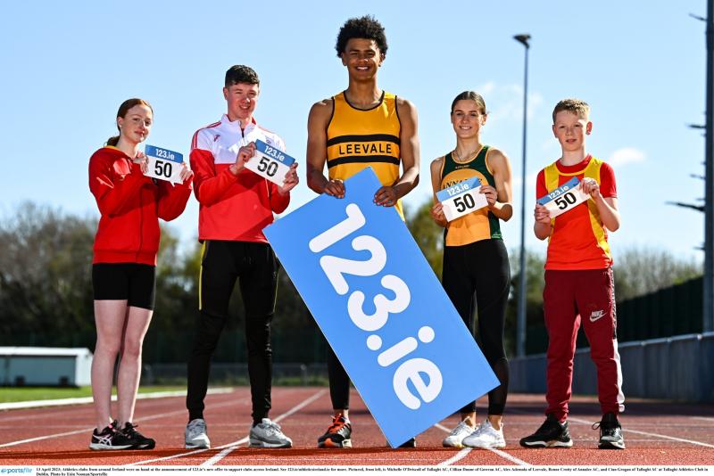 123.ie announce plans to support local athletics clubs 