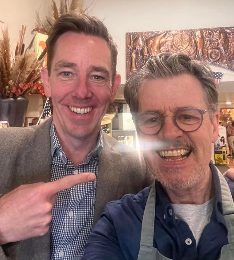 Ryan Tubridy visits Dundalk 