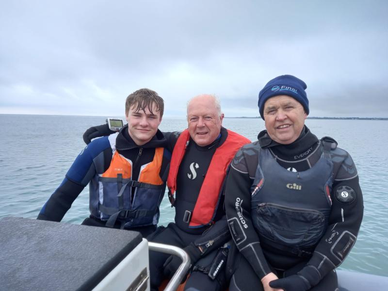 Dundalk Sub Aqua Search And Rescue take to the water in Carlingford Lough