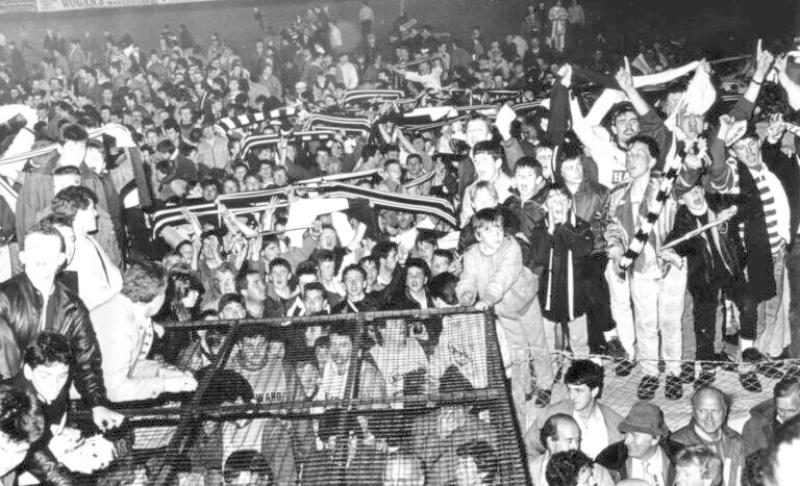 1987/88 Double success saw celebrations unlike no other win