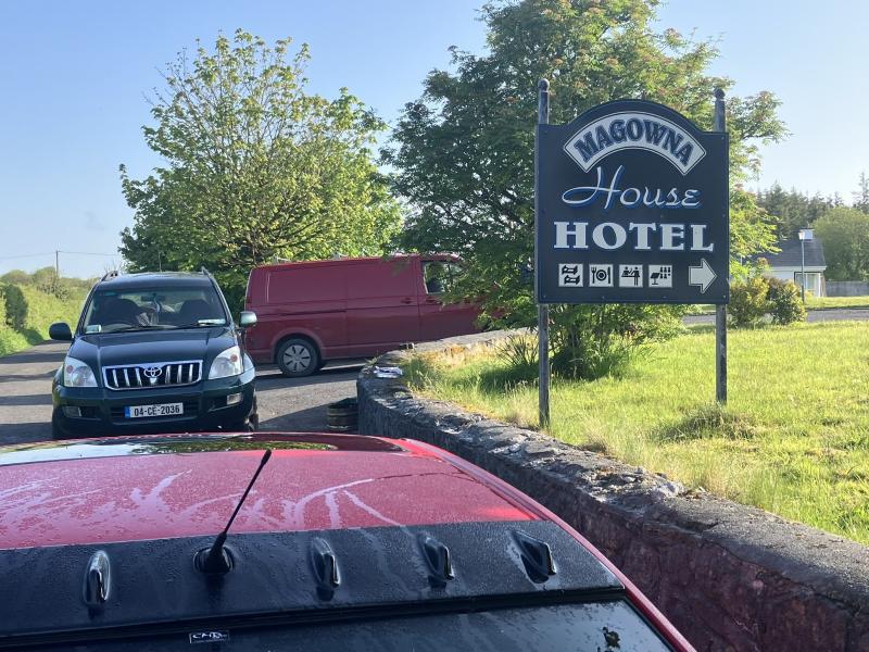Protesters block Clare hotel being used for asylum seekers