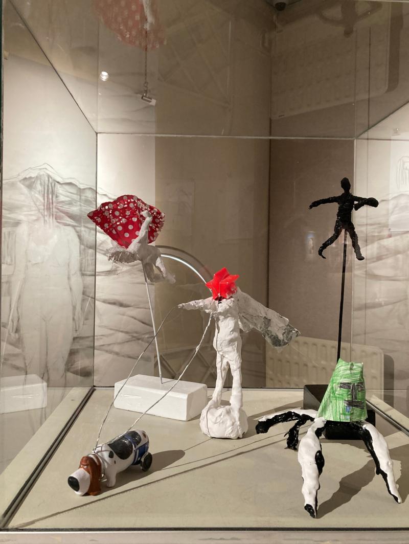 Art Show exhibiting the process of making a Sculpture comes to ridge Street Studios