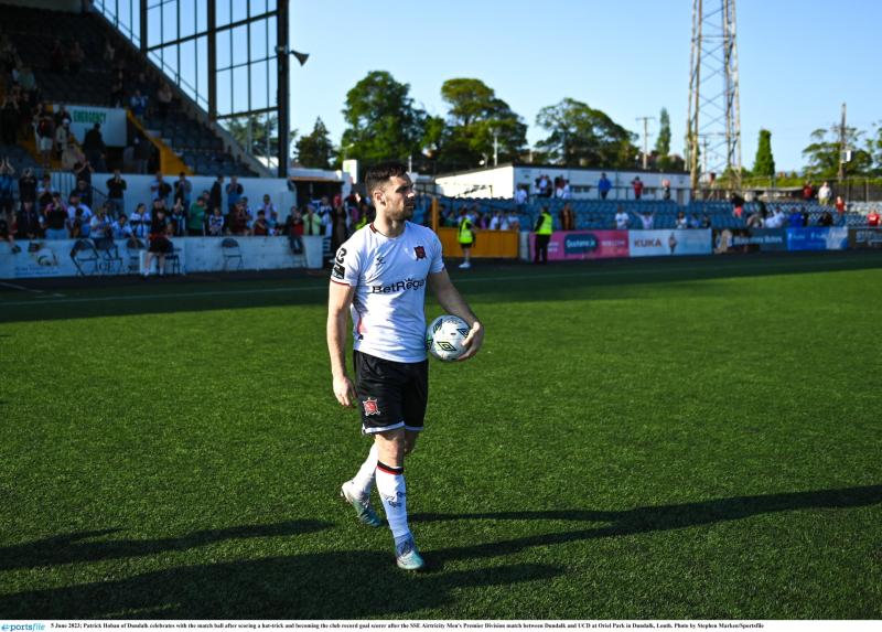Pat Hoban becomes club's all time leading goal scorer as Dundalk defeat UCD