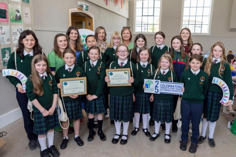 Scoil Mhuire na Trócaire in Ardee wins National Climate Ambassador Award 