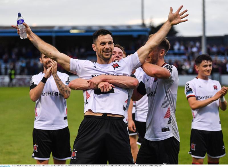 Pat Hoban delighted to be part of Dundalk FC history books
