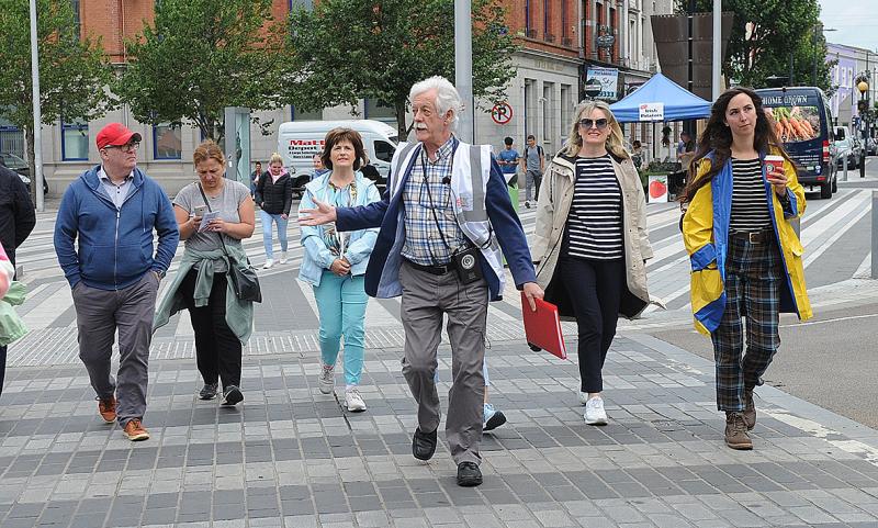 Liam Gaynor's love and knowledge of Dundalk make him perfect walking tour guide 