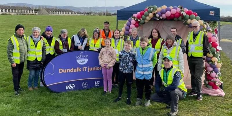 Second birthday celebrations for Dundalk IT Junior Parkrun