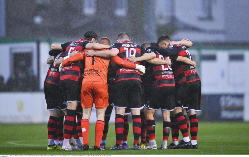 Dundalk FC Huddle