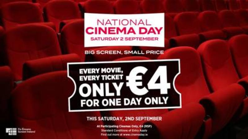 Louth cinemas offer €4 tickets as part of National Cinema Day