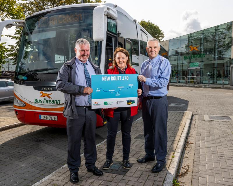 Bus Éireann announces improved service on new Route 170 from Dundalk to Cavan