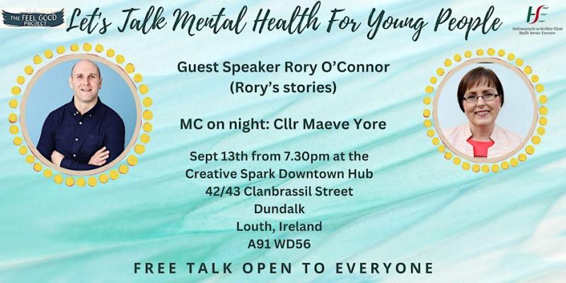 Rory’s Story Let’s Talk Mental Health comes to Dundalk