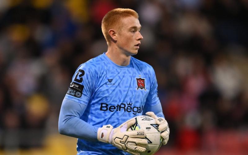Dundalk goalkeeper Nathan Shepperd could be set to depart Oriel Park