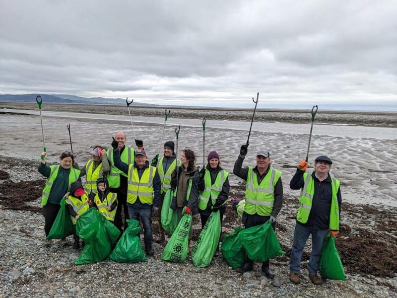 Estimated 5 1.tonnes of litter removed in Louth during the Big Beach Clean