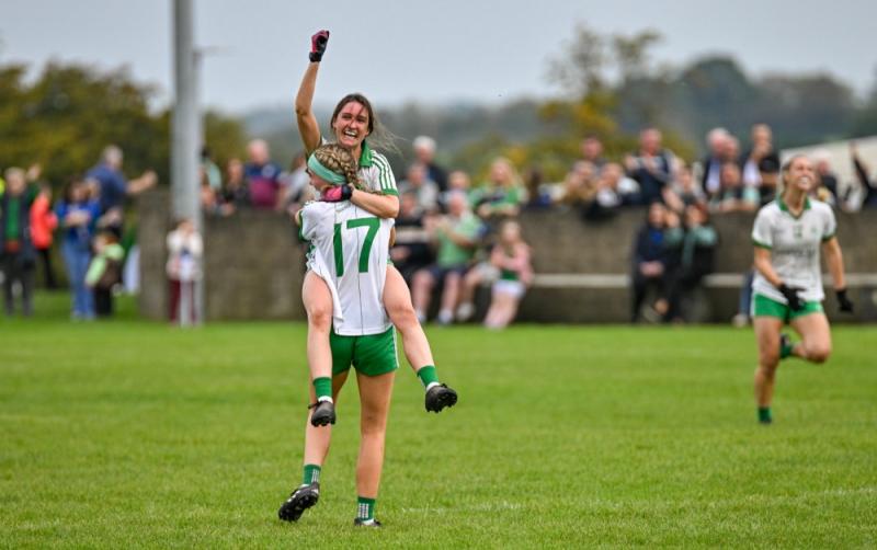 St Patricks player Kate Flood says Senior Championship triumph was 'a long time coming'. PHOTO: Warren Matthews Photography