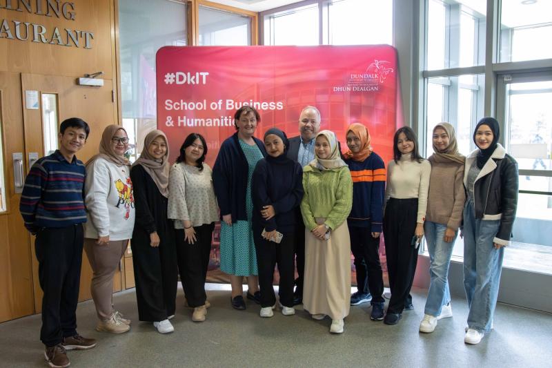 Dundalk IT’s Department of Hospitality welcomes Indonesian students