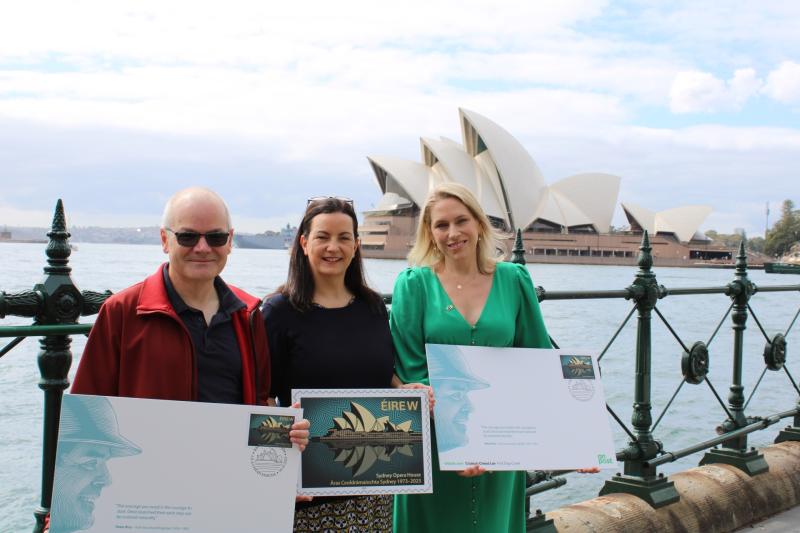 Dundalk engineer remembered in An Post stamp marking  Sydney Opera House 50th