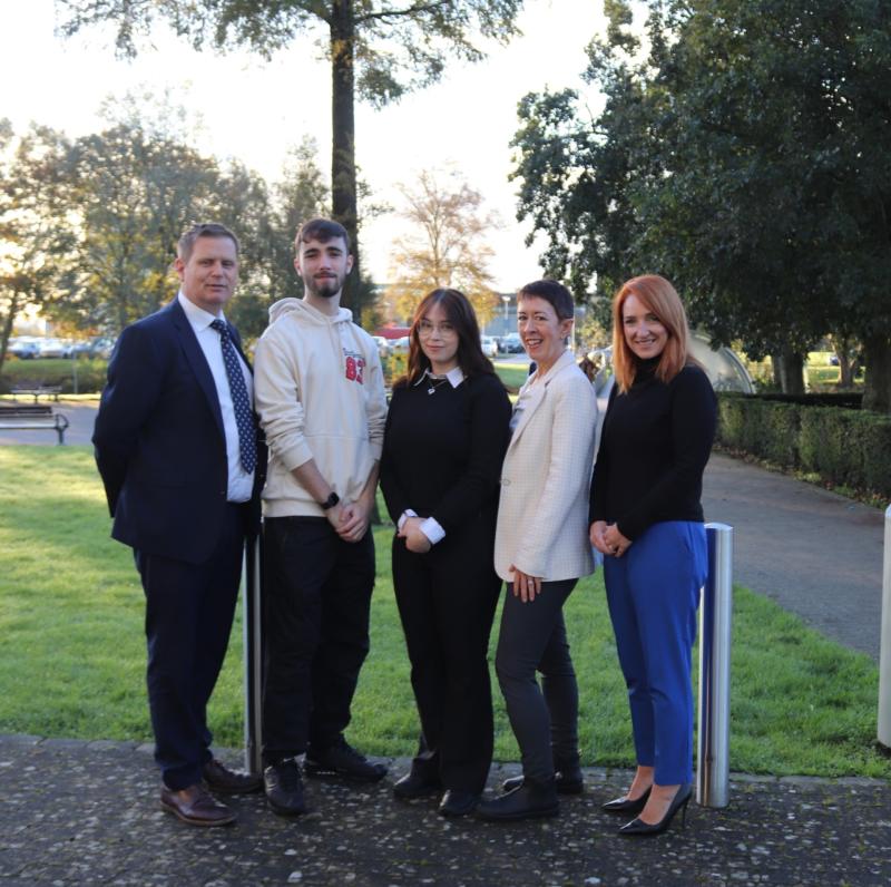 Col&aacute;iste Ch&uacute; Chulainn  pair take first ever Bernard Duffy Scholarships in Dundalk IT